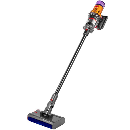 Вертикальный пылесос Dyson V12s Detect Slim Submarine (SV46) Yellow/Nickel (Желтый/Никель) (EU)