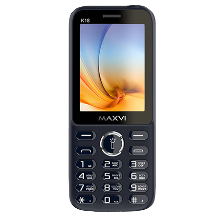 Телефон MAXVI K18 Blue (Синий)