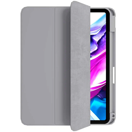 Чехол-книжка VLP Split Folio для планшета Apple iPad Air M2/M3 13" (2024/25) Серый Чехол-книжка VLP Split Folio для планшета Apple iPad Air M2/M3 13" (2024/25) Серый