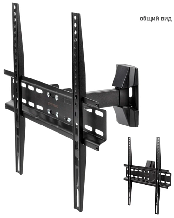 Кронштейн для телевизора Arm Media LCD-413 (26-55") Черный