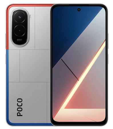 Смартфон Poco M7 6/128GB Silver (Серебристый) (RU)