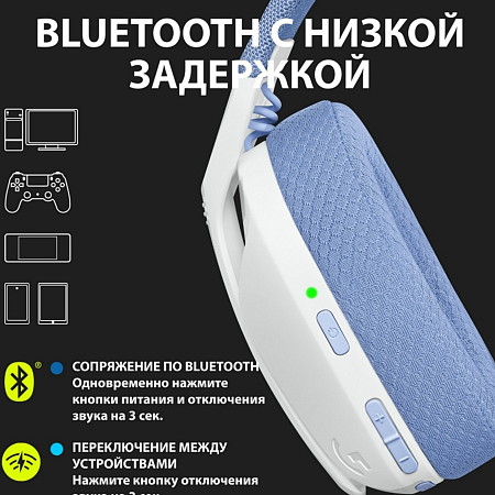 Наушники Logitech G435 White (Белый)