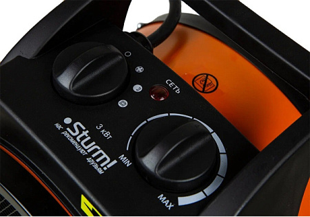 Тепловентилятор Sturm! FH3022C Black/Orange