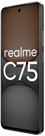 Смартфон Realme C75 8/256GB Storm Black (Черный) (RU)