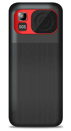 Телефон Texet TM-315 Dual Sim Black-Red (Черный-Красный)