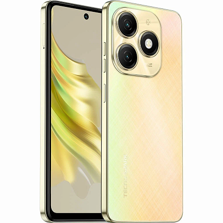 Смартфон Tecno Spark 20 8/256GB Neon Gold (Золотой)