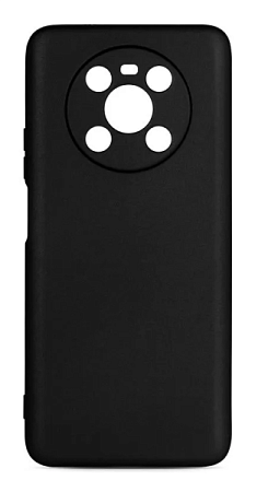 Накладка силикон DF для Honor X9 Чёрная