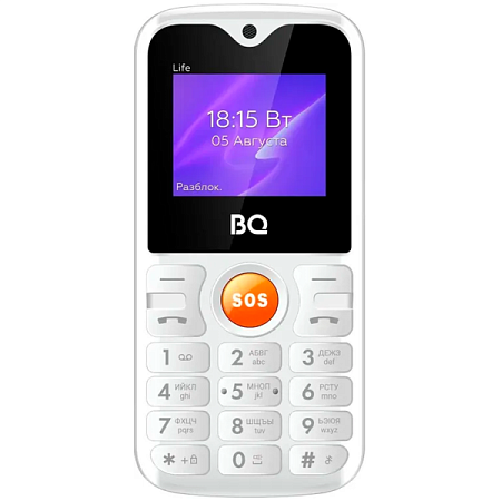 Телефон BQ 1853 Life White (Белый)