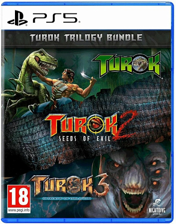 Игра для PS5 Turok Trilogy Bundle (Английская версия) Игра для PS5 Turok Trilogy Bundle (Английская версия)