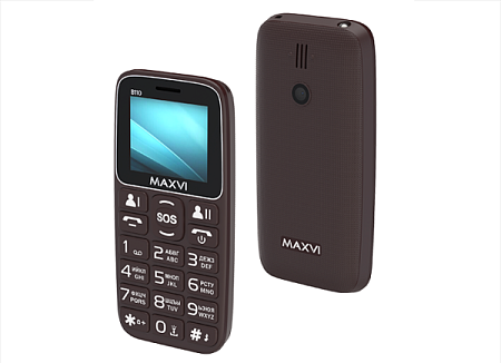 Телефон MAXVI B110 Brown (Коричневый)
