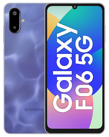 Смартфон Samsung Galaxy F06 5G 4/128GB SM-E066 Lit Violet (Фиолетовый)