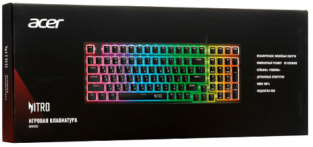 Проводная клавиатура Acer Nitro OKW303 Черный