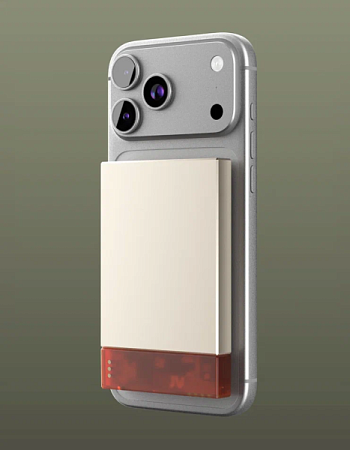 Внешний аккумулятор VLP NEO MagSafe Qi2.2 5000mAh Amber Gray (Янтарный-серый) Внешний аккумулятор VLP NEO MagSafe Qi2.2 5000mAh Amber Gray (Янтарный-серый)