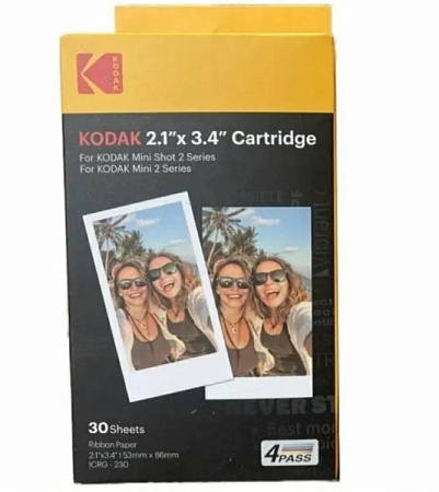 Фотобумага KODAK для C210R/P210R (2.1"x 3.4") 30 Sheets