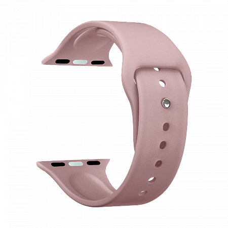 Ремешок Deppa Band Silicone универсальный, 20мм, силиконовый, розовый (арт.47173)