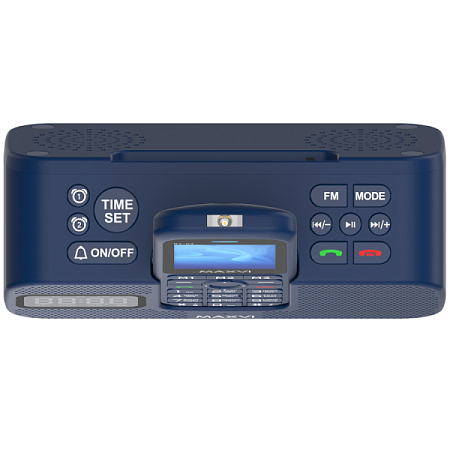 Телефон MAXVI RT-03 с док-станцией Blue (Синий)