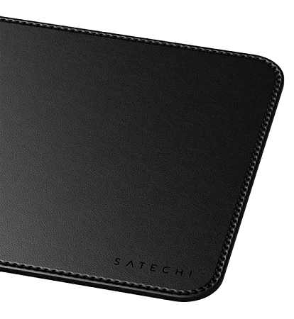Коврик для мыши Satechi Vegan-Leather Premium Mouse Pad Чёрный Коврик для мыши Satechi Vegan-Leather Premium Mouse Pad Чёрный