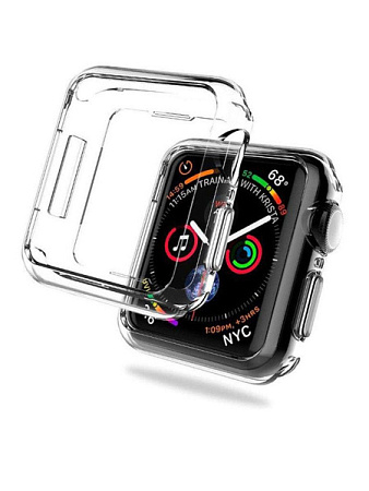 Чехол для часов Apple Watch 44mm Прозрачный