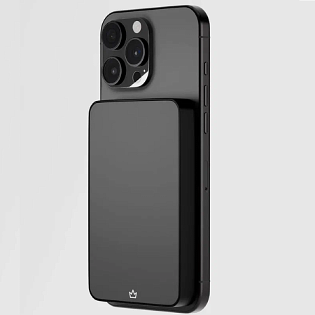 Внешний аккумулятор VLP Diamond Energy MagSafe Qi2 10000mAh Titanium Black (Черный)