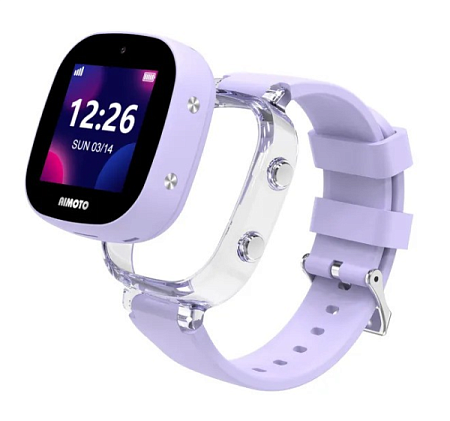 Детские умные Aimoto Crystal 4G Лиловый