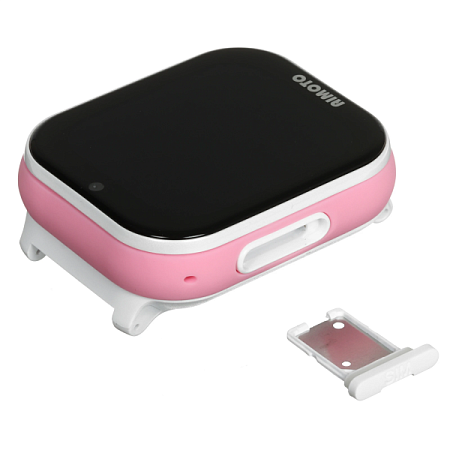 Детские умные часы Aimoto Fun 4G Розовый/Белый