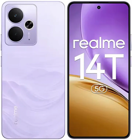 Смартфон Realme 14T 5G 8/256GB Lightning Purple (Фиолетовый) (RU)