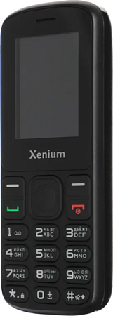Телефон Xenium X160 Blaсk (Черный)