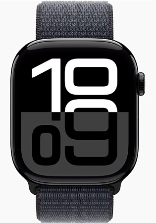 Часы Apple Watch Series 10 GPS 46mm Jet Black Aluminum Case/Ink Sport Loop