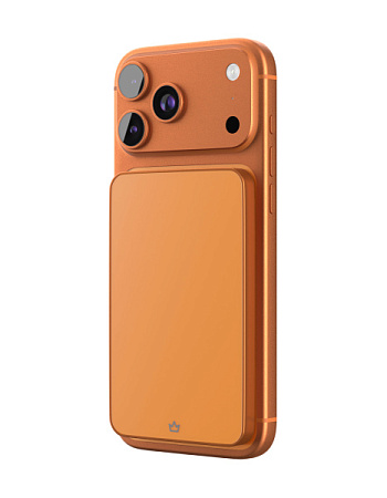 Внешний аккумулятор VLP Diamond Energy MagSafe Qi2 5000mAh Orange (Оранжевый)