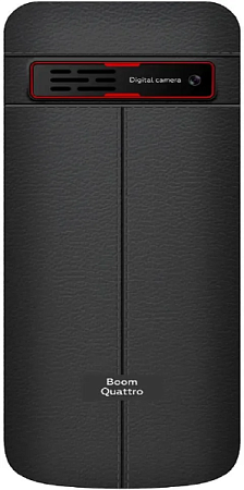 Телефон BQ 2455 Boom Quattro 4 Sim Black (Черный)