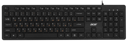 Проводная клавиатура Acer OKW122 Черный