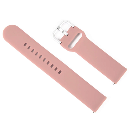 Ремешок Red Line универсальный силиконовый 22mm Светло-розовый