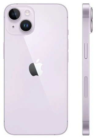Смартфон Apple iPhone 14 256GB Purple (Фиолетовый) SIM+eSIM Смартфон Apple iPhone 14 256GB Purple (Фиолетовый) SIM+eSIM