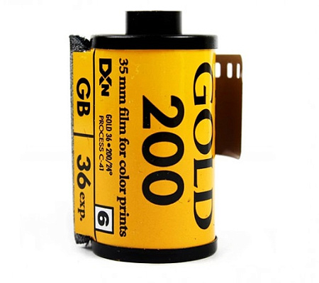 Фотопленка KODAK Gold 200 Color Negative Film 135/36 1Pack цветная