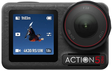 Экшн-камера DJI Osmo Action 5 Pro Standard Combo Black (Черный)