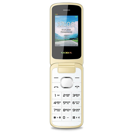 Телефон Texet TM-325 Dual Sim Milk White (Белый)