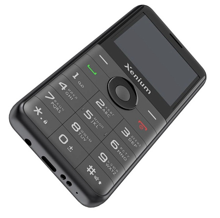 Телефон Xenium X700 Blaсk (Черный)