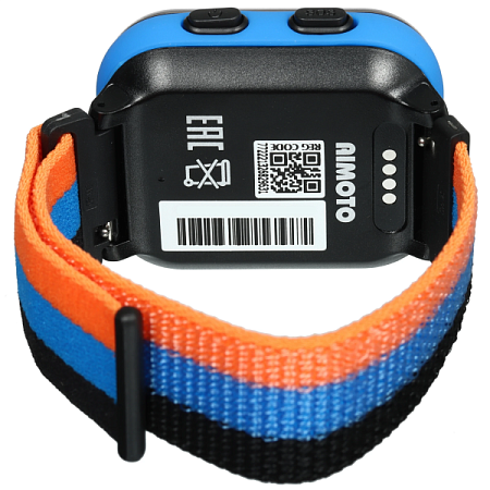 Детские умные часы Aimoto Fun 4G Синий/Черный