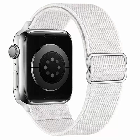 Ремешок Hoco для Apple Watch 38/40/41mm Fashion Series Elastic Nylon White
