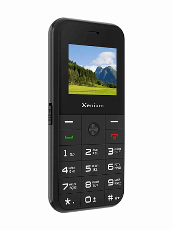 Телефон Xenium X718 Black (Черный)