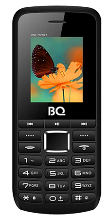 Телефон BQ 1846 One Power Black Orange (Черный-Оранжевый)