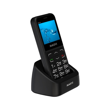 Телефон MAXVI B231ds Black (Черный)