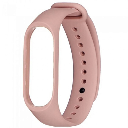Сменный силиконовый ремешок для Xiaomi Mi Band 3/4 Pink Sand Сменный силиконовый ремешок для Xiaomi Mi Band 3/4 Pink Sand
