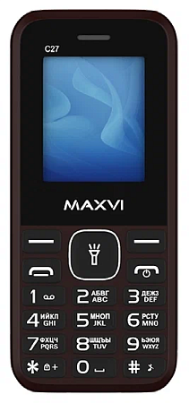 Телефон MAXVI C27 Brown (Коричневый)