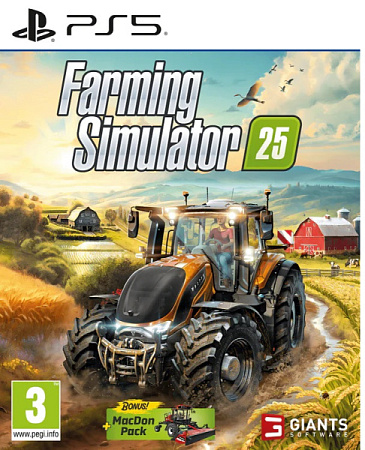 Игра для PS5 Farming Simulator 25 (Русские субтитры)