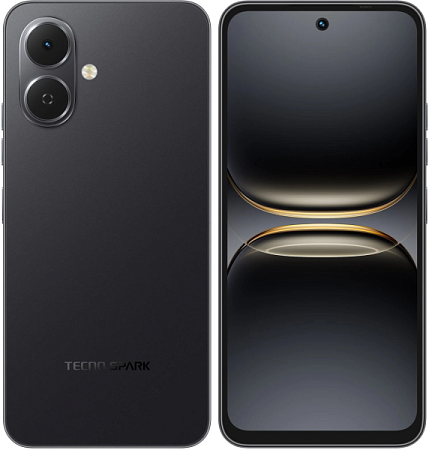 Смартфон Tecno Spark Go 2 4/128GB Black (Чернильный чёрный)