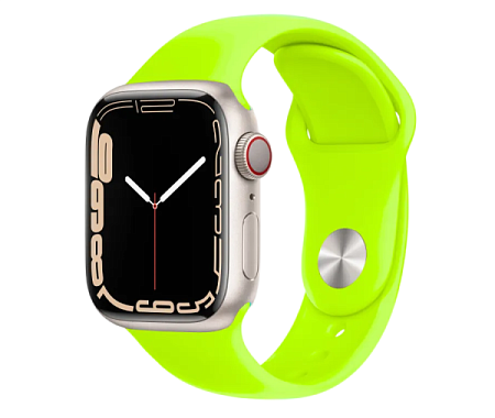 Ремешок для Apple Watch 38/40/41mm Sport Band Салатовый