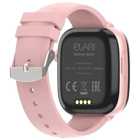Детские смарт-часы ELARI KidGram Watch 4G Pink (Розовый)