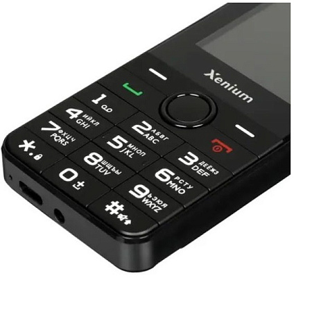 Телефон Xenium X240 Blaсk (Черный) Телефон Xenium X240 Blaсk (Черный)