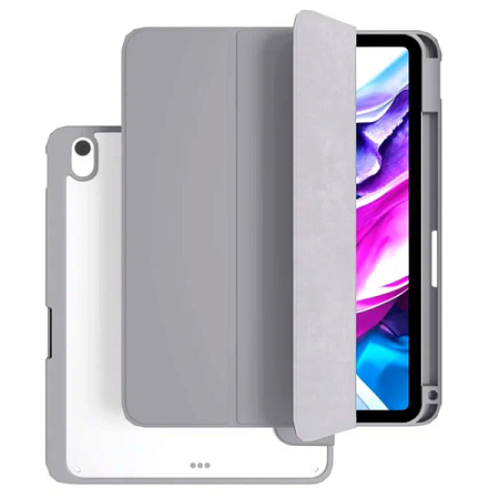 Чехол-книжка VLP Split Folio для планшета Apple iPad Air M2/M3 13" (2024/25) Серый Чехол-книжка VLP Split Folio для планшета Apple iPad Air M2/M3 13" (2024/25) Серый